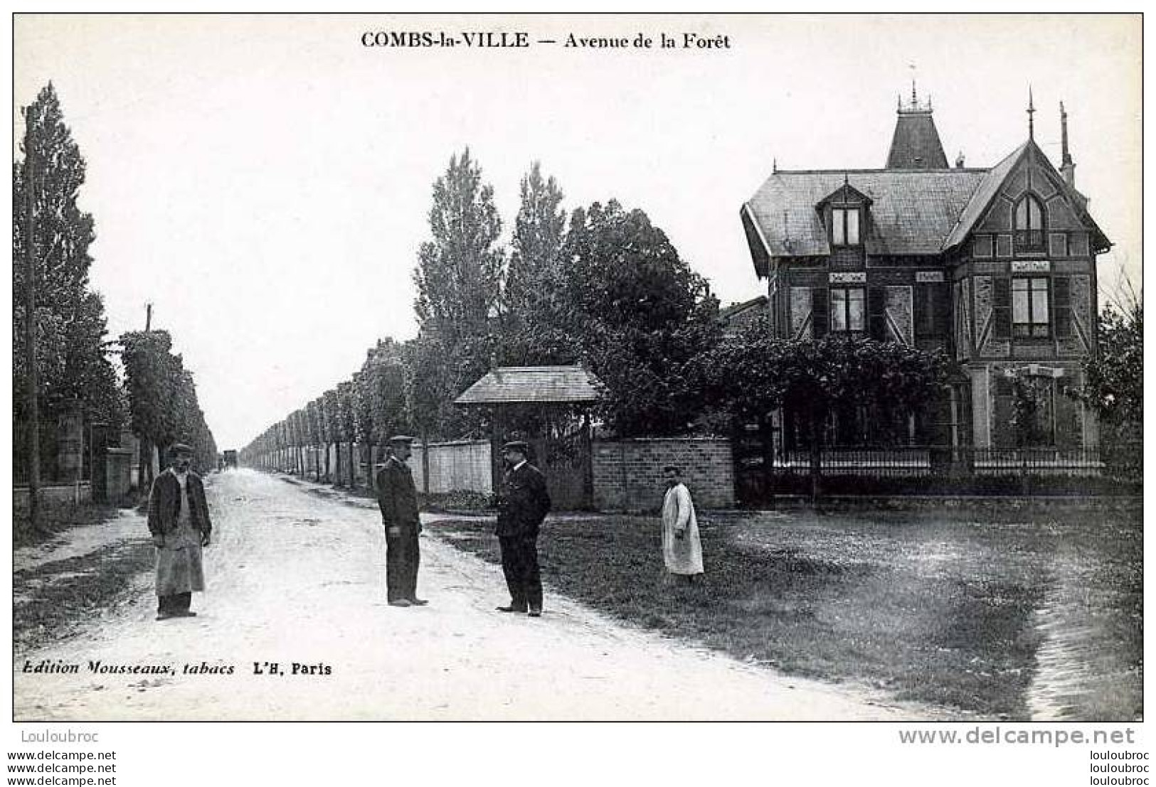 77 COMBS LA VILLE AVENUE DE LA FORET EDIT MOUSSEAUX - Combs La Ville