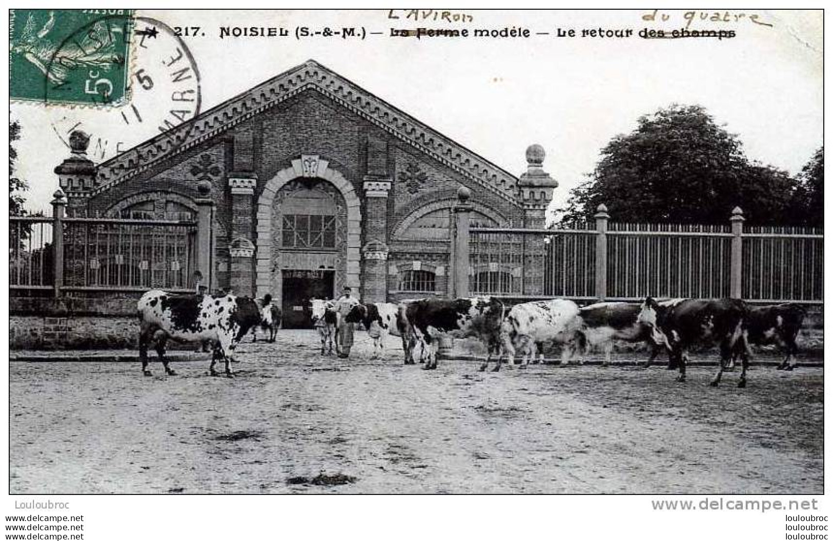 77 NOISIEL LA FERME MODELE - Noisiel