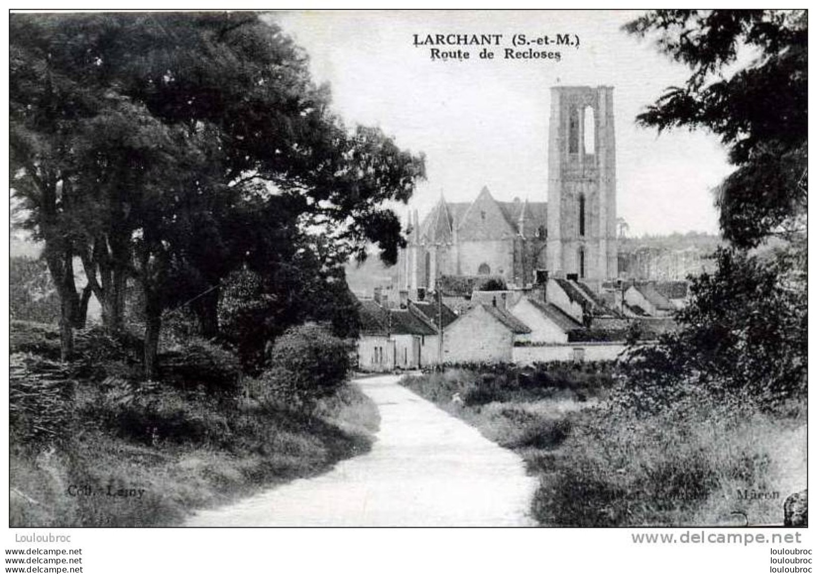 77 LARCHANT ROUTE DE RECLOSES EDIT LAMY - Larchant