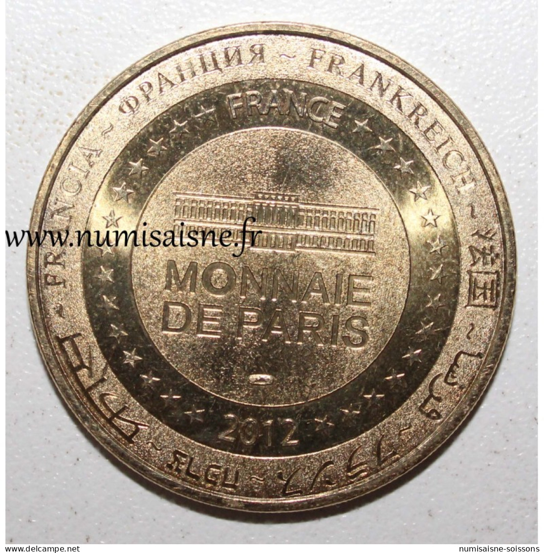 63 - ORCINES - PANORAMIQUE DES DÔMES - Monnaie De Paris - 2012 - 2012