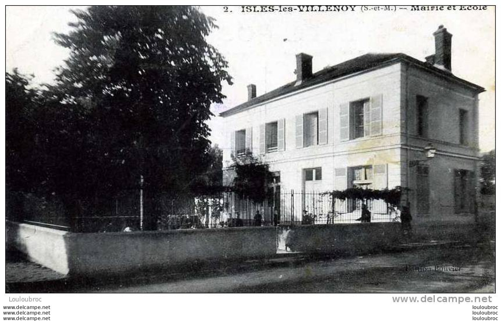 77 ISLES LES VILLENOY MAIRIE ET ECOLE - Villenoy