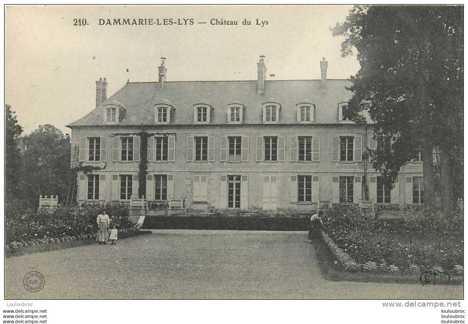 77 DAMMARIE LES LYS  CHATEAU DU LYS - Dammarie Les Lys