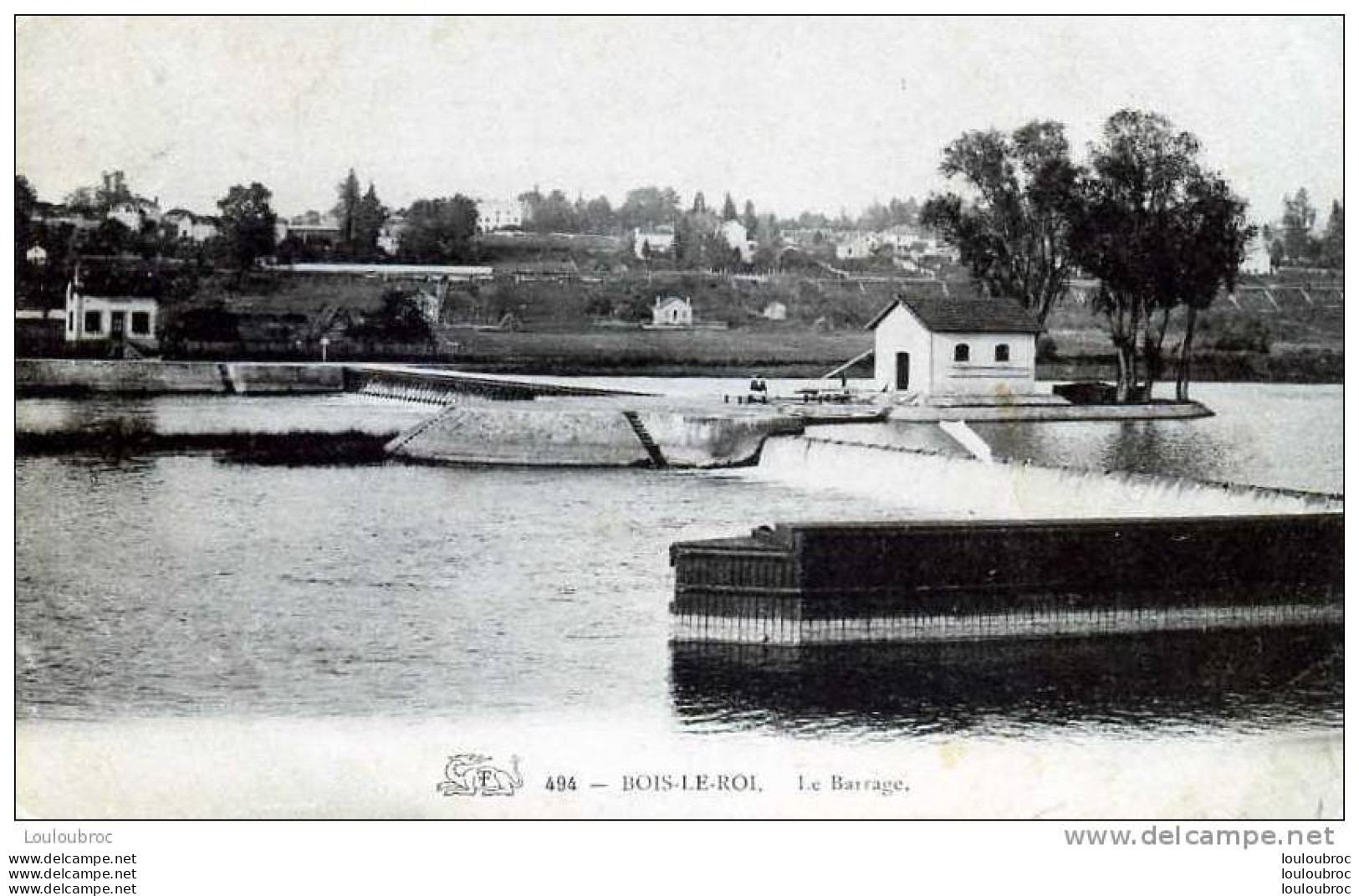 77 BOIS LE ROI LE BARRAGE - Bois Le Roi