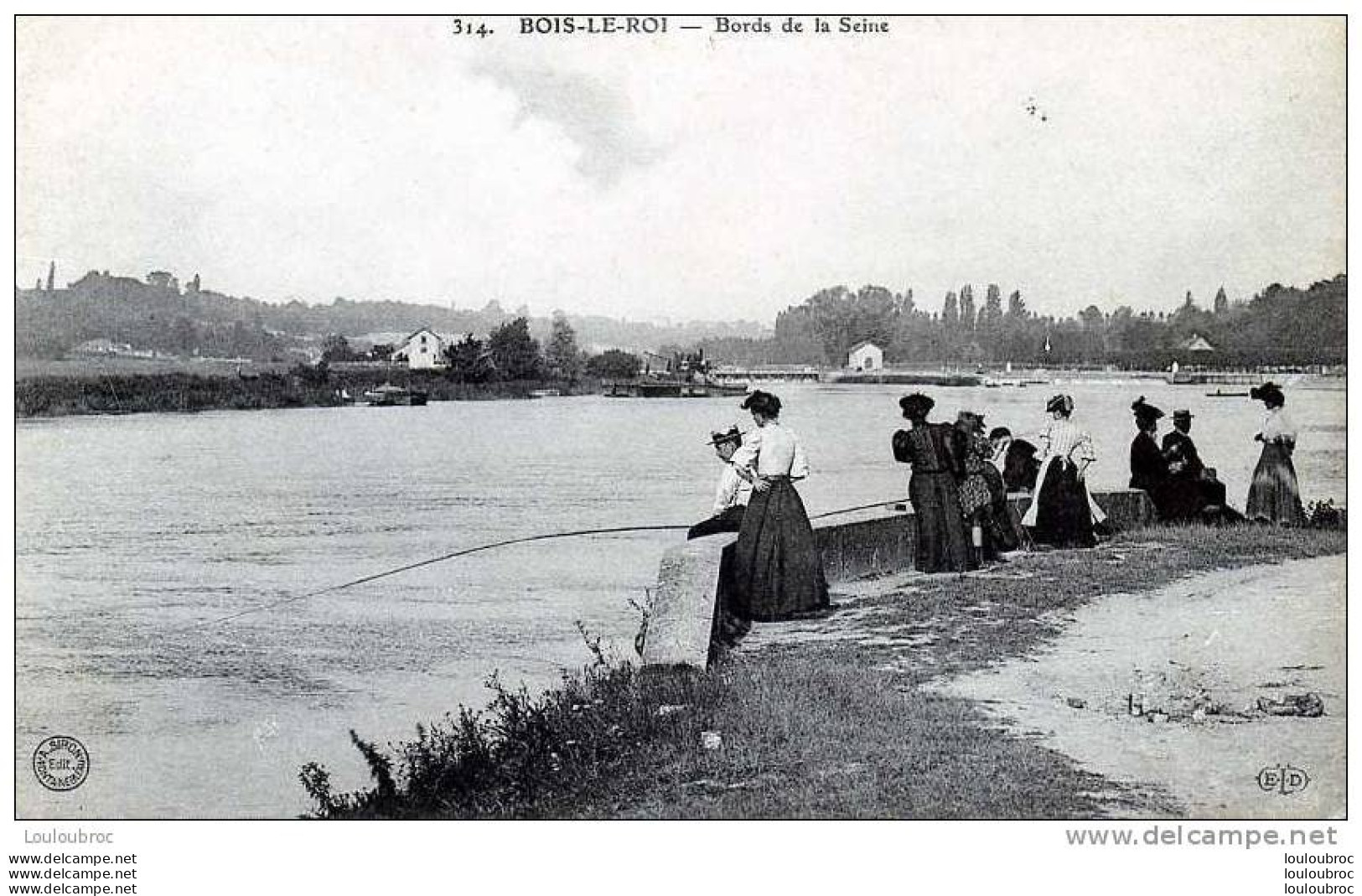 77 BOIS LE ROI BORDS DE LA SEINE - Bois Le Roi