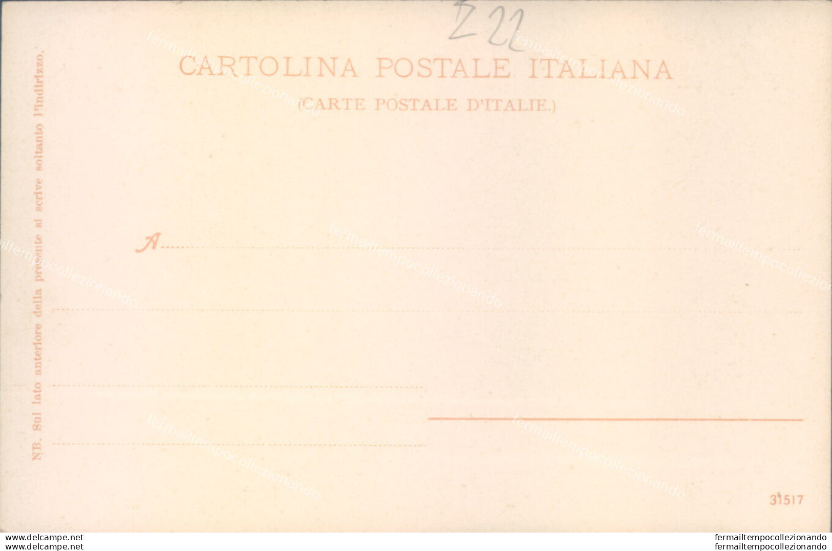 Z22 Cartolina Brindisi Citta' Castello Federico Barbarossa Visto Dal Mare - Brindisi