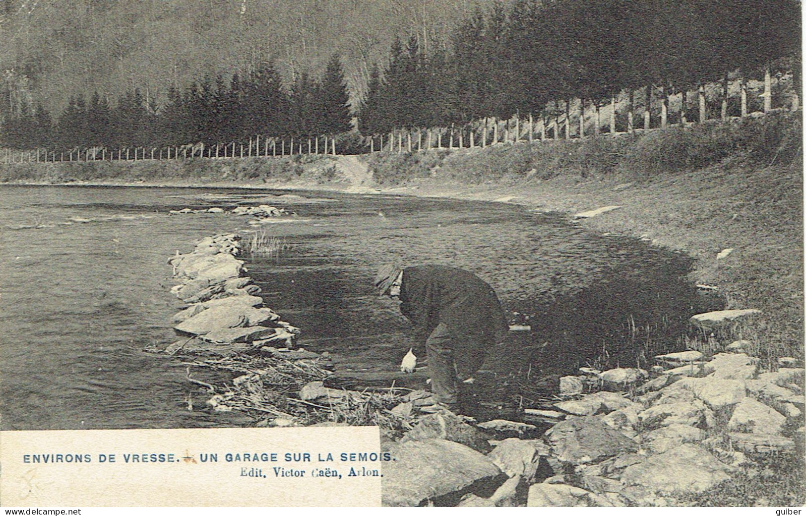 Environs De Vresse Un Barage Sur La Semois  V. Caen Arlon - Vresse-sur-Semois