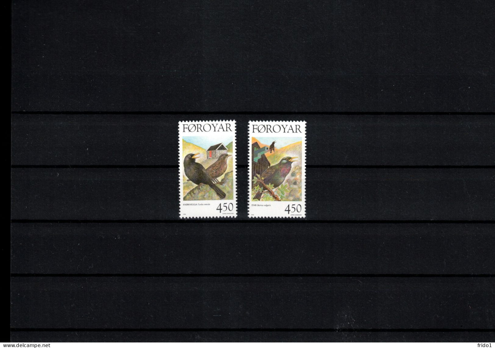 Faroe Islands 1998 Birds Postfrisch / MNH - Färöer Inseln