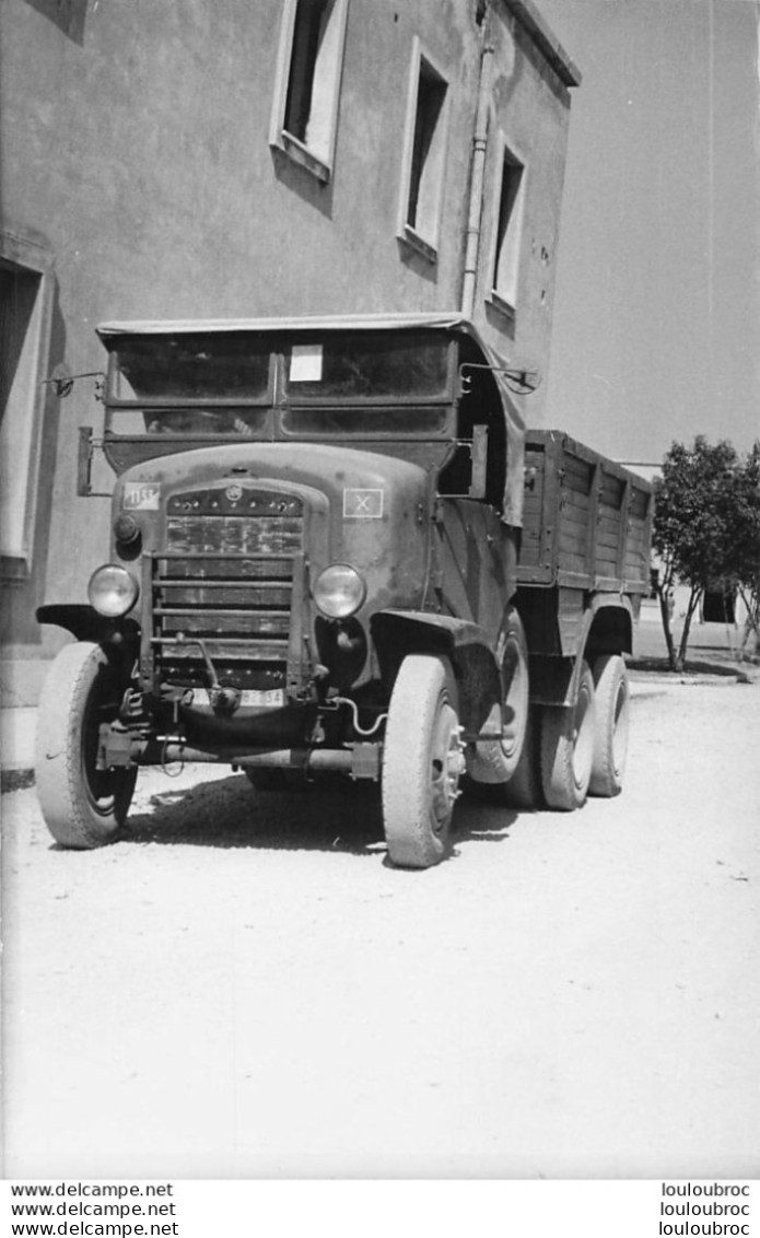 CAMION SPA DOVUNQUE 35 ARMEE ITALIENNE RETIRAGE PHOTO 18 X 12 CM - Guerre, Militaire