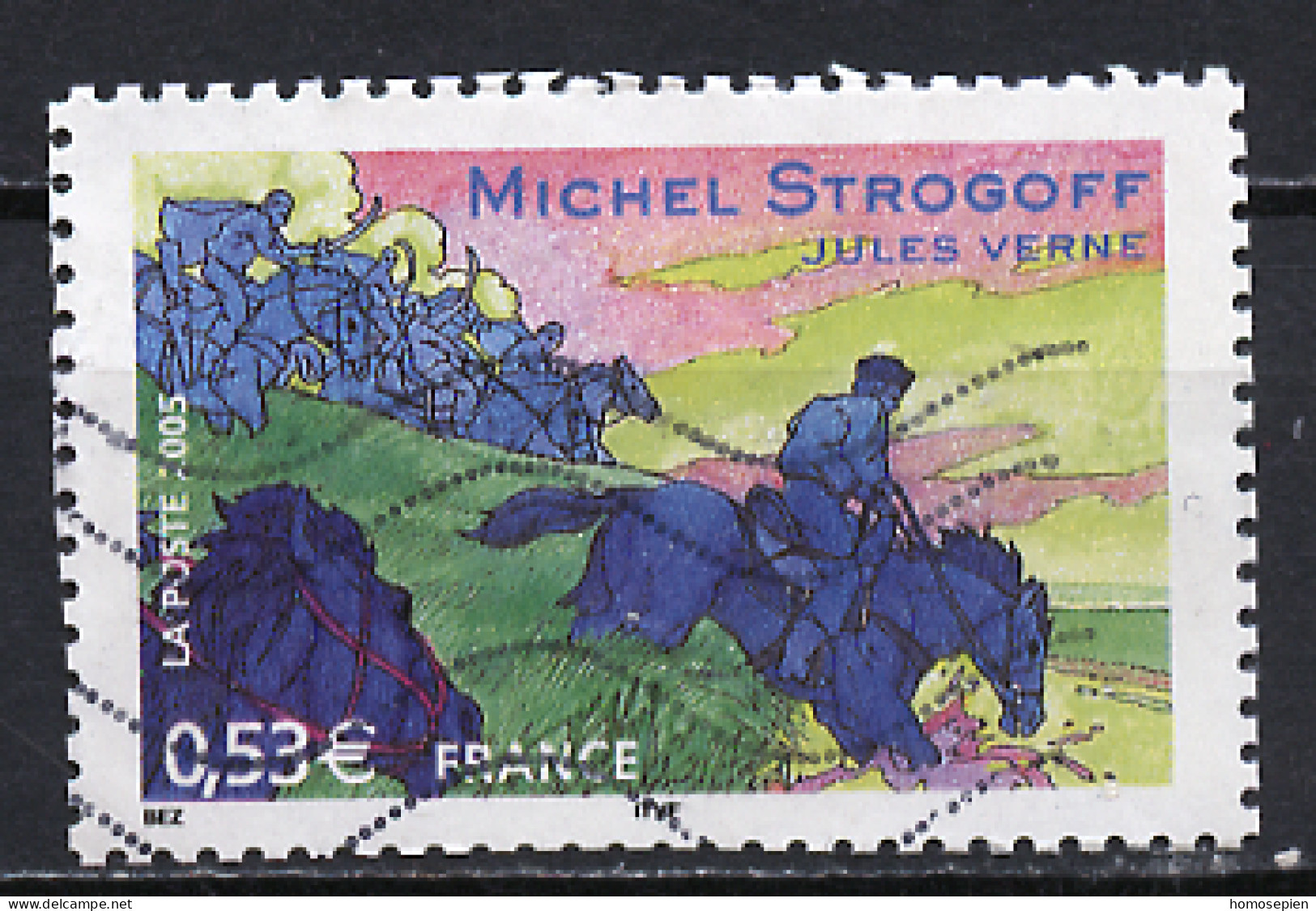 France - Frankreich 2005 Y&T N°3792 - Michel N°3945 (o) - 0,53€ Michel Strogoff - Oblitérés