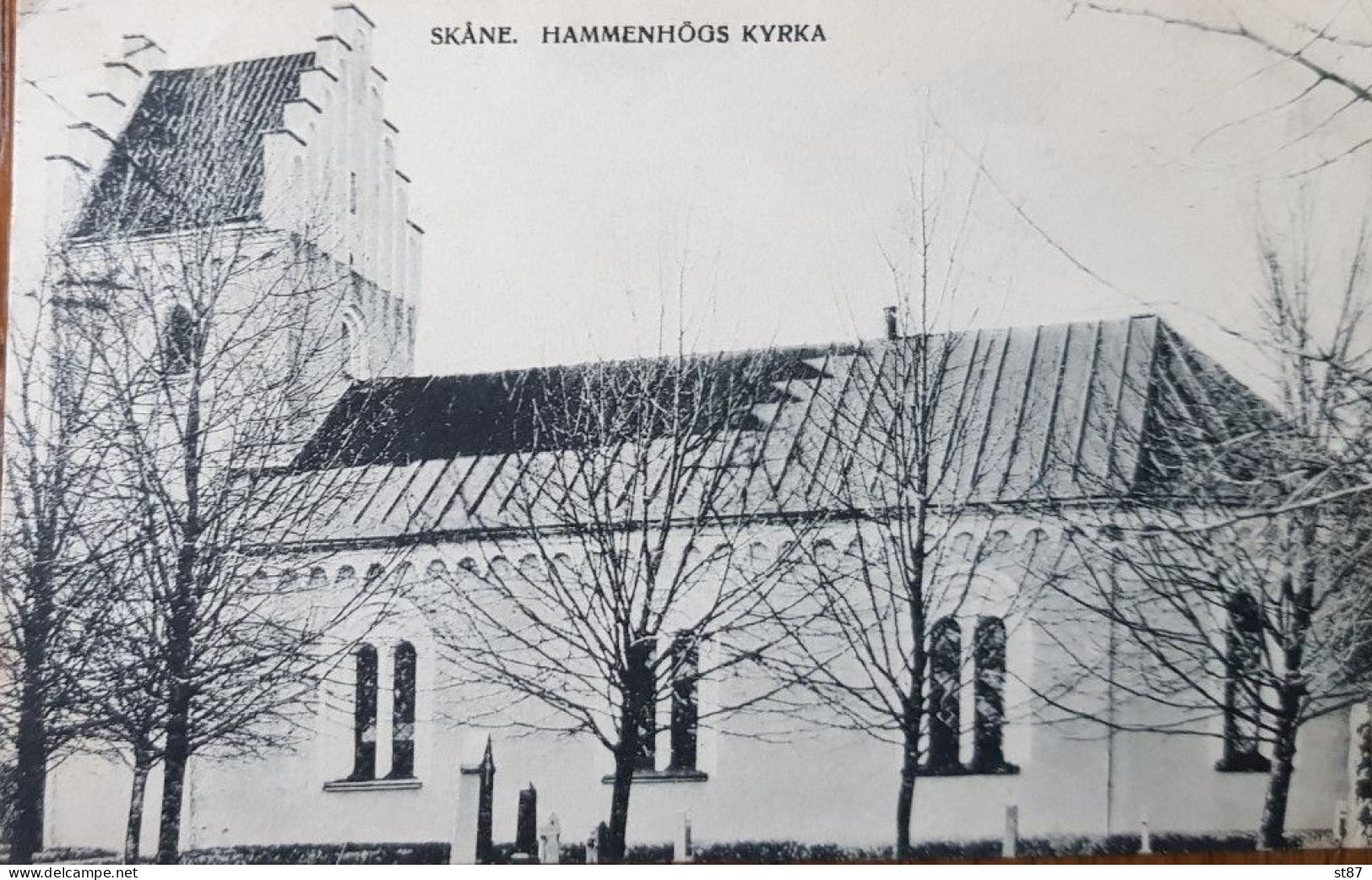 Sweden 1909 Hammenhögs Kyrka - Schweden