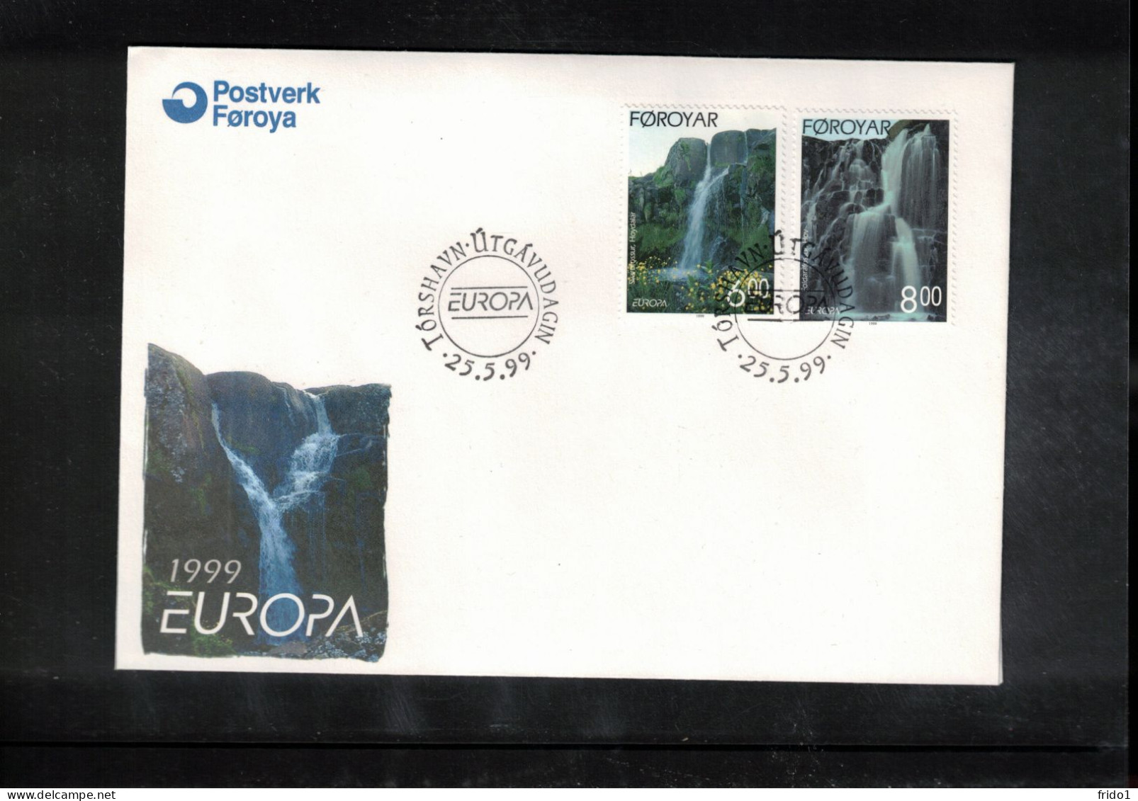 Faroe Islands 1999 Europa Cept FDC - Färöer Inseln