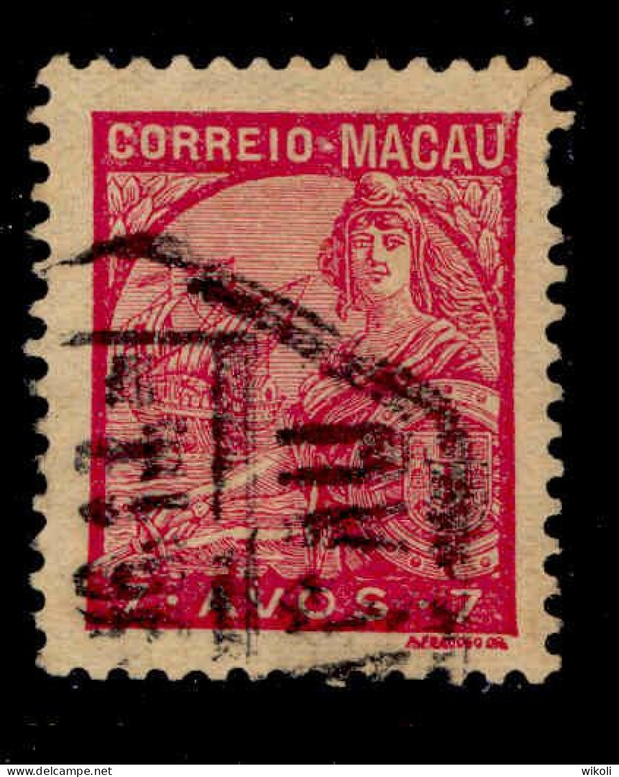 ! ! Macau - 1934 Padroes 7 A - Af. 275 - Used - Gebraucht