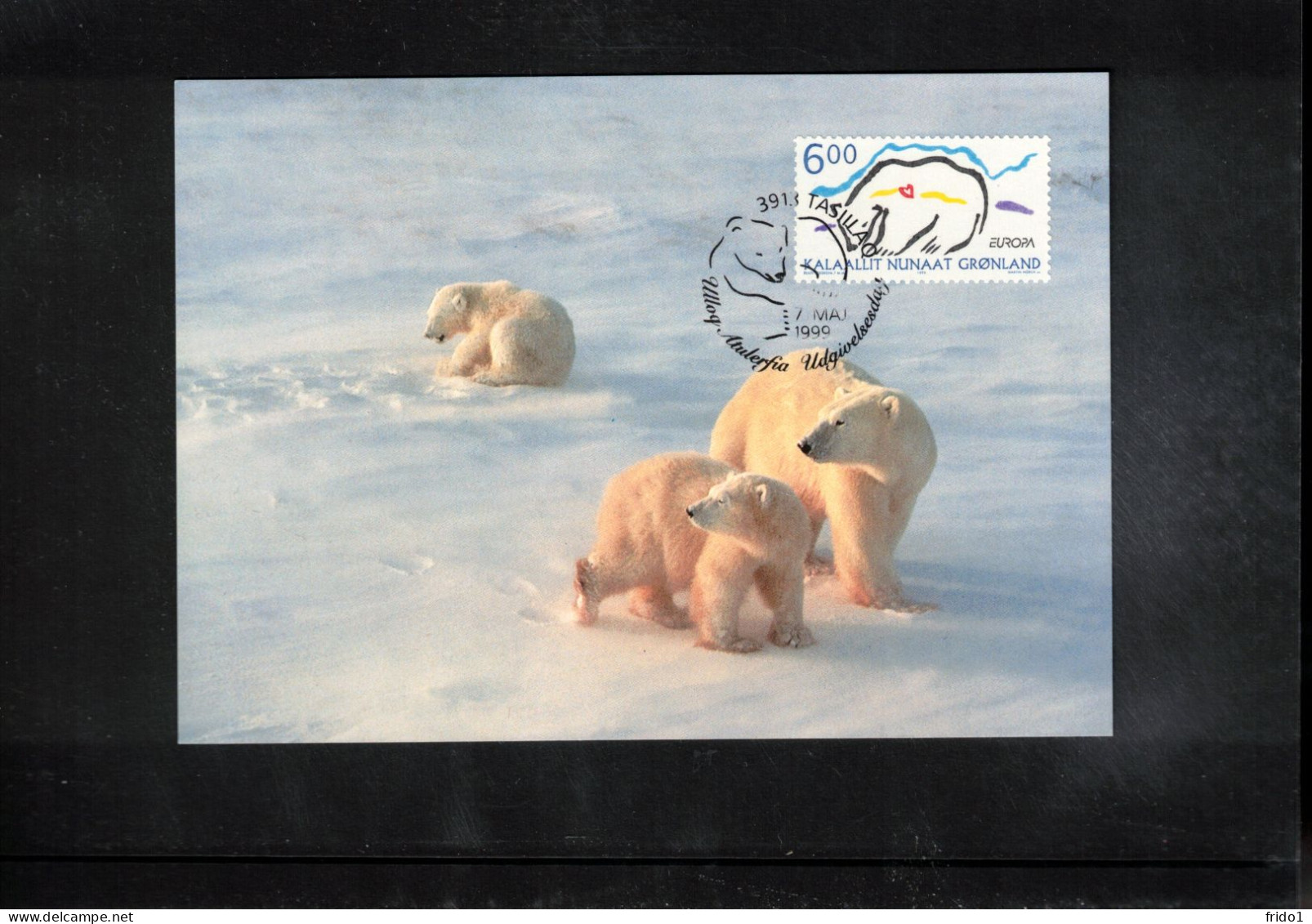 Groenland / Greenland 1999 Europa Cept Maximum Card - Maximumkaarten