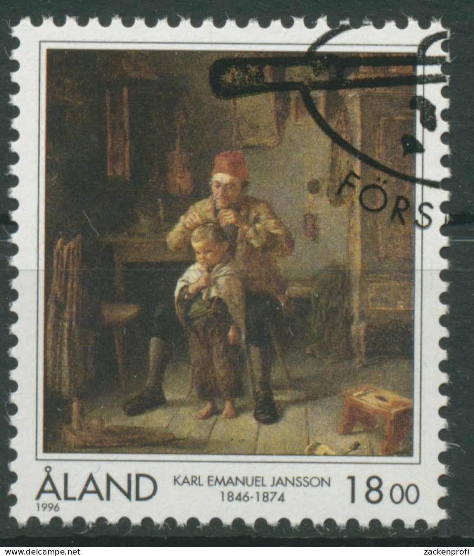 Aland 1996 150. Geburtstag Von Karl Emanuel Jansson 116 Gestempelt - Aland