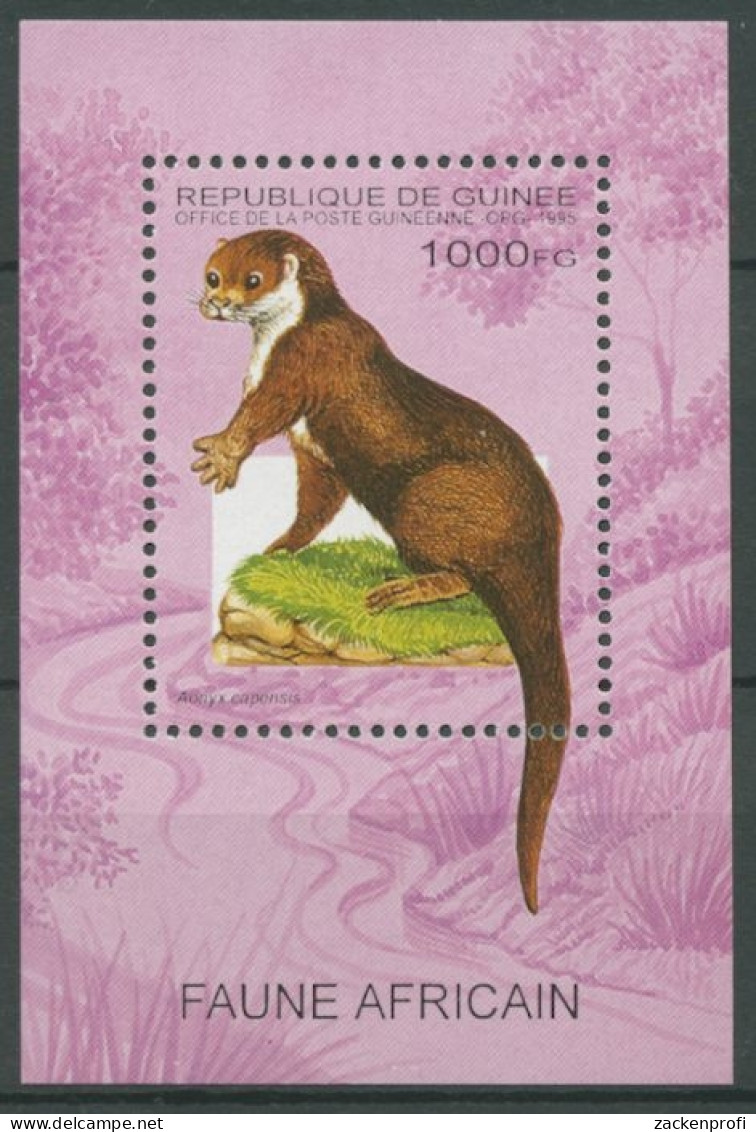 Guinea 1995 Tiere Afrikas Kapotter Block 495 Postfrisch (C23997) - República De Guinea (1958-...)