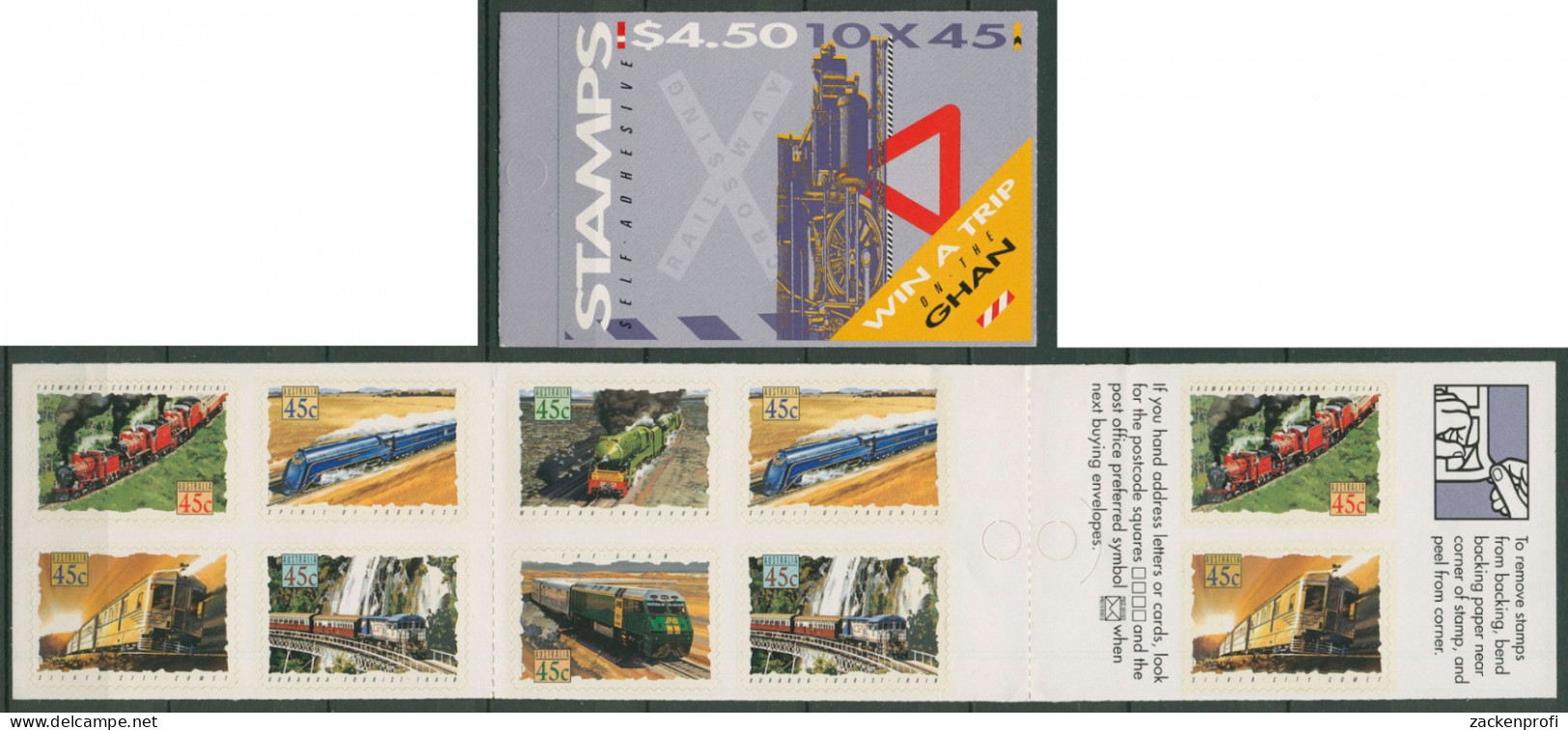 Australien 1993 Eisenbahn The Ghan MH 77 Postfrisch (C29504) - Carnets