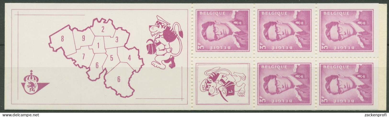 Belgien 1969 König Baudouin Markenheftchen MH 19 Postfrisch (C95515) - Non Classificati