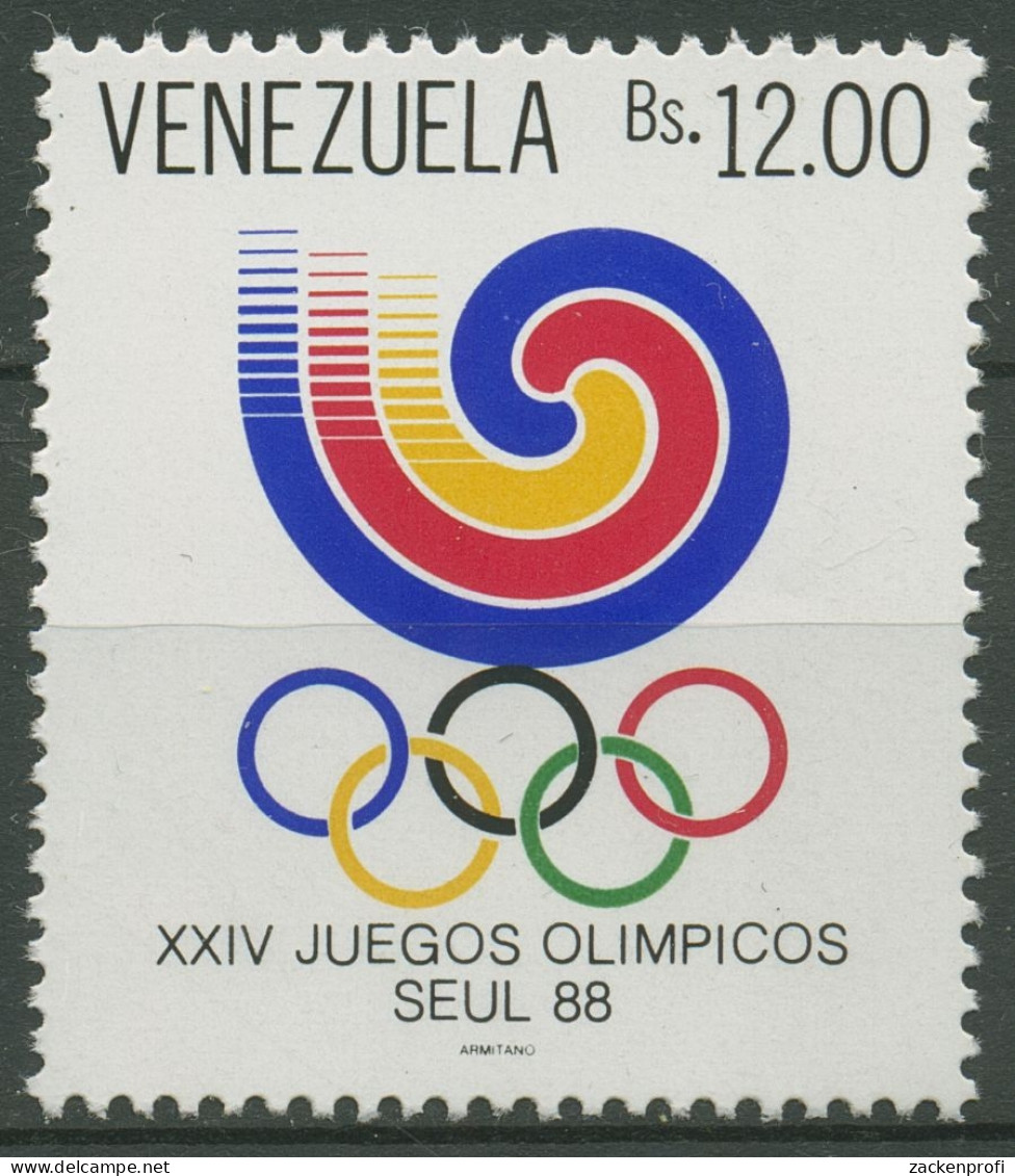Venezuela 1988 Olympia Sommerspiele Seoul 2551 Postfrisch - Venezuela