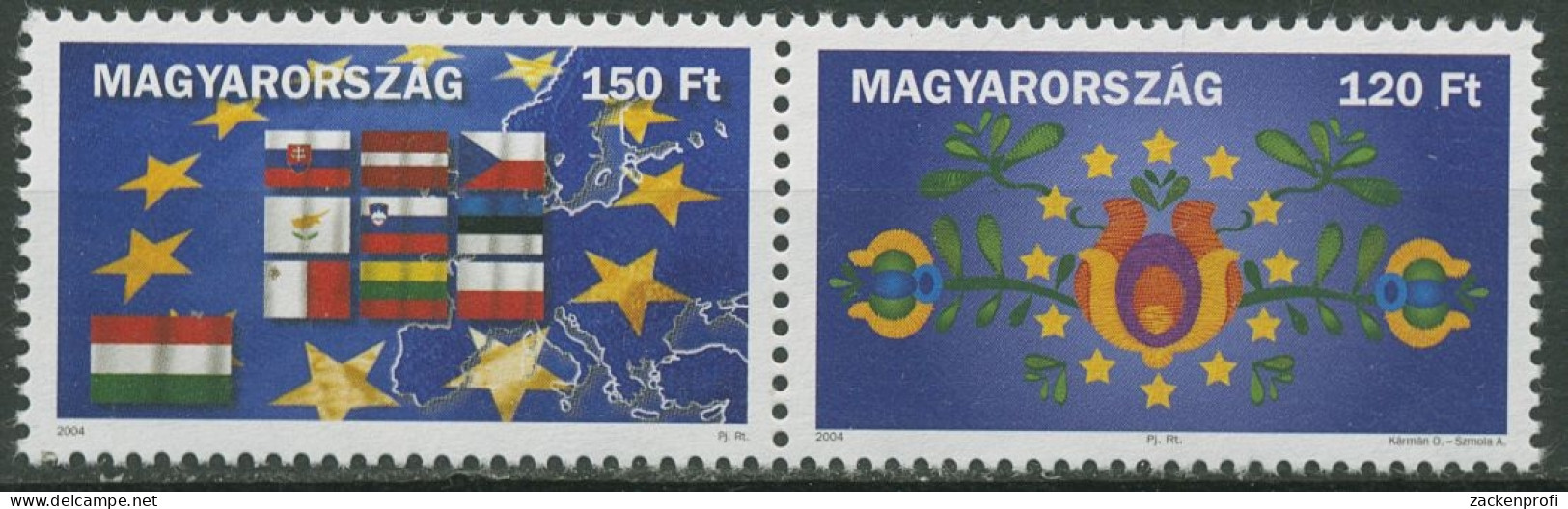 Ungarn 2004 Beitritt Zur Europäischen Union 4851/52 Postfrisch - Ungebraucht