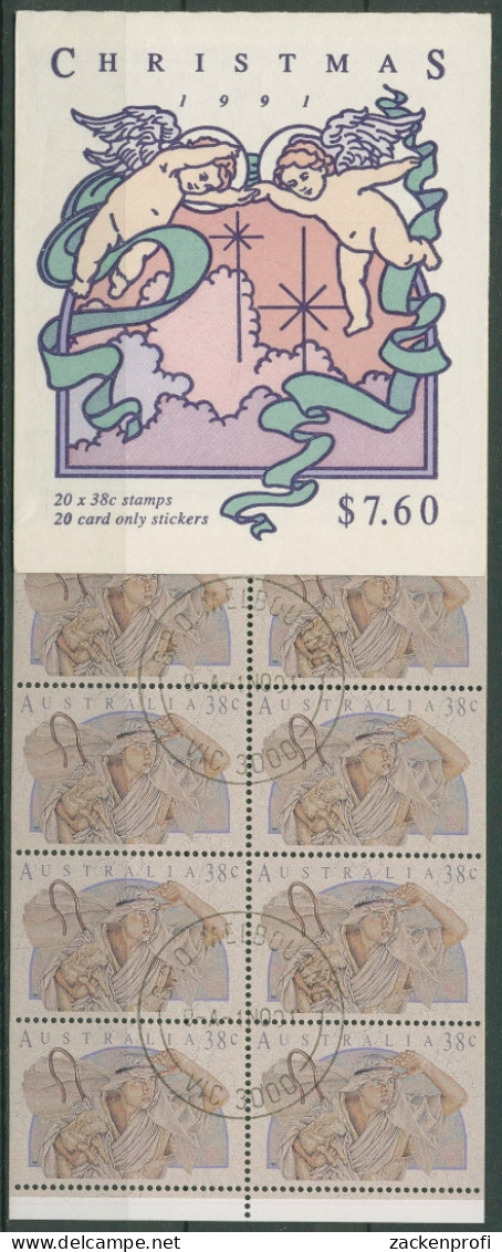 Australien 1991 Weihnachten Hirte MH 0-72 Gestempelt (C29496) - Postzegelboekjes