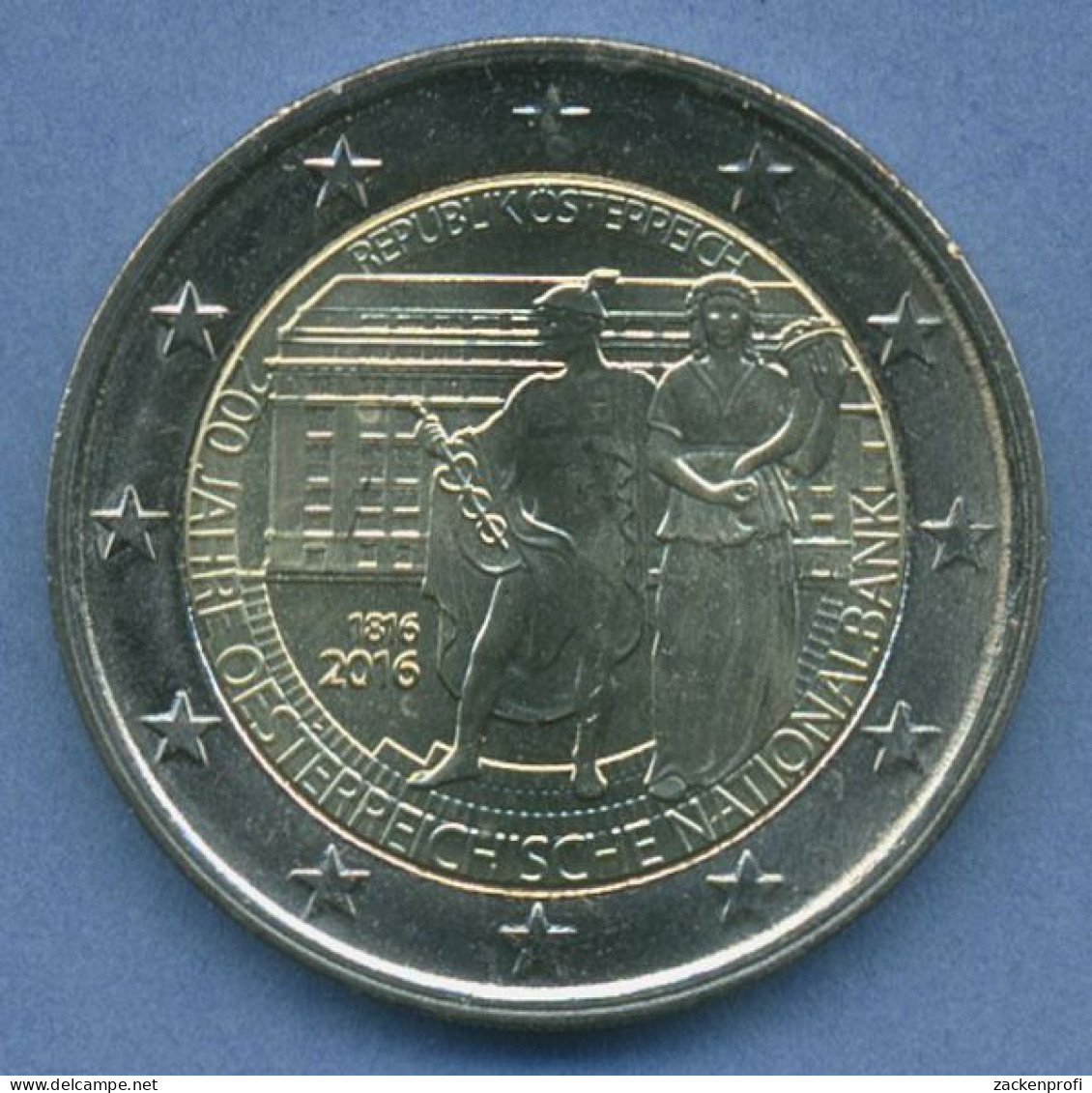 Österreich 2 Euro 2016 Nationalbank, Vz/st (m5004) - Autriche