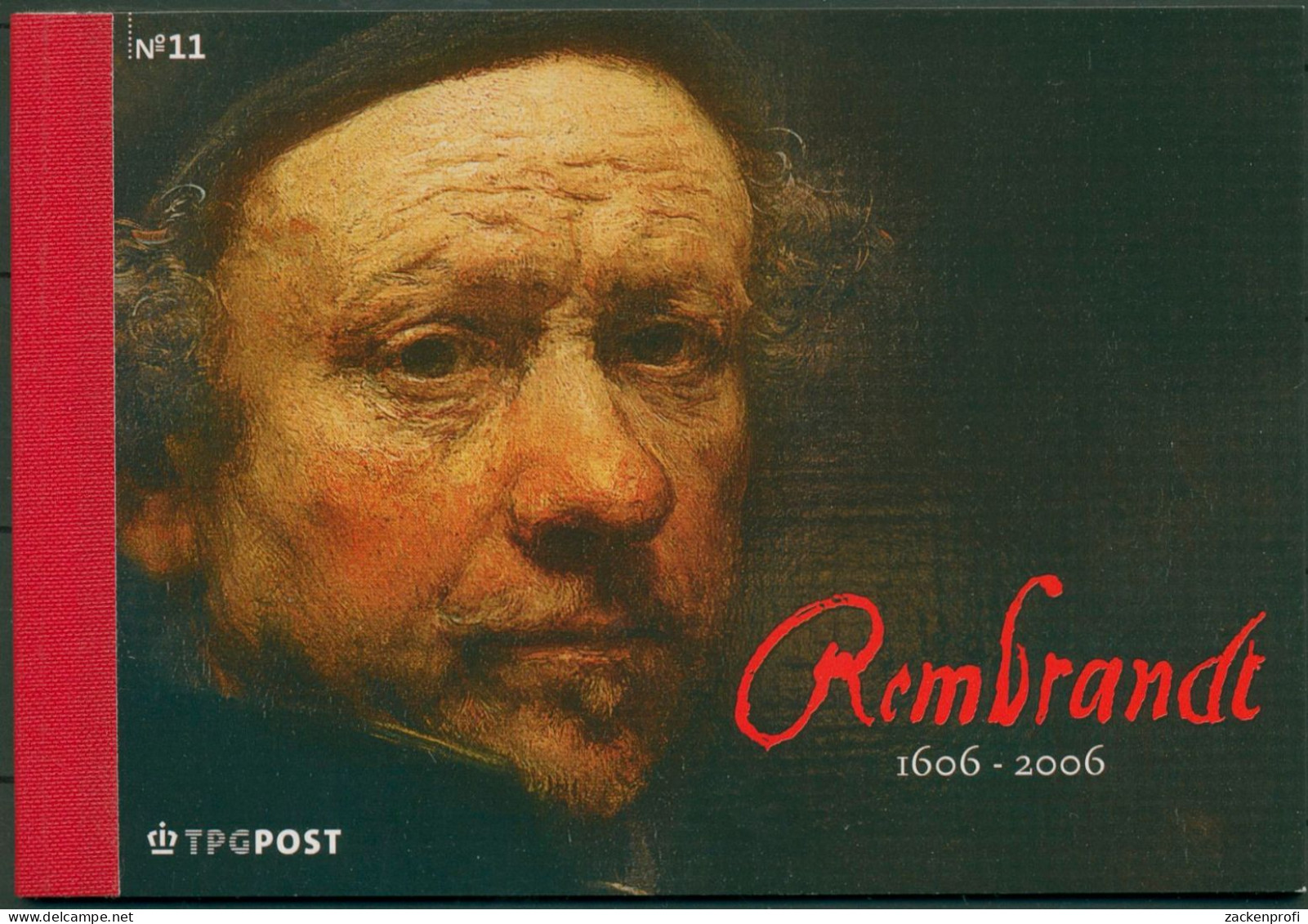 Niederlande 2006 Rembrandt Markenheftchen MH 70 Postfrisch (C61133) - Carnets Et Roulettes