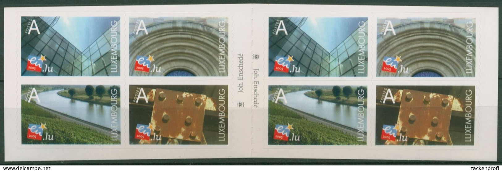 Luxemburg 2005 EU-Ratsvorsitz Markenheftchen 1659/62 MH Postfrisch (C61145) - Postzegelboekjes