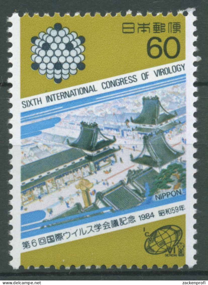 Japan 1984 Medizin Virologenkongress 1598 Postfrisch - Neufs