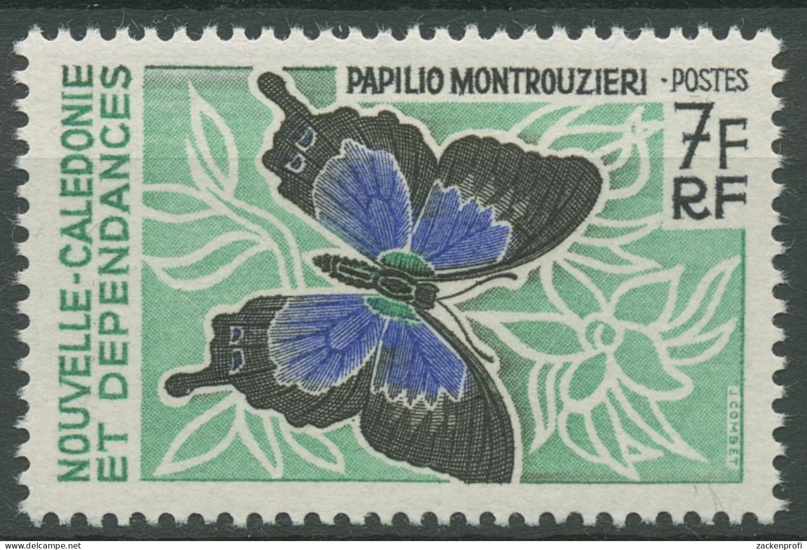Neukaledonien 1967 Schmetterlinge Papilio Montrouzieri 438 Postfrisch - Neufs