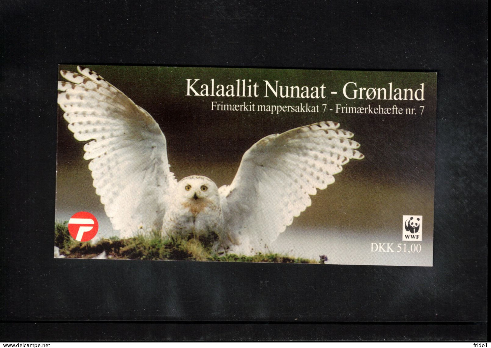 Groenland / Greenland 1999 WWF Owls Booklet Postfrisch / MNH - FDC