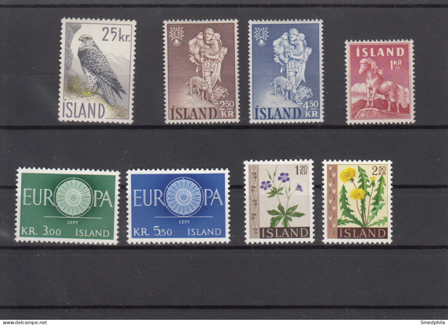 Iceland 1960 - Full Year MNH ** - Années Complètes