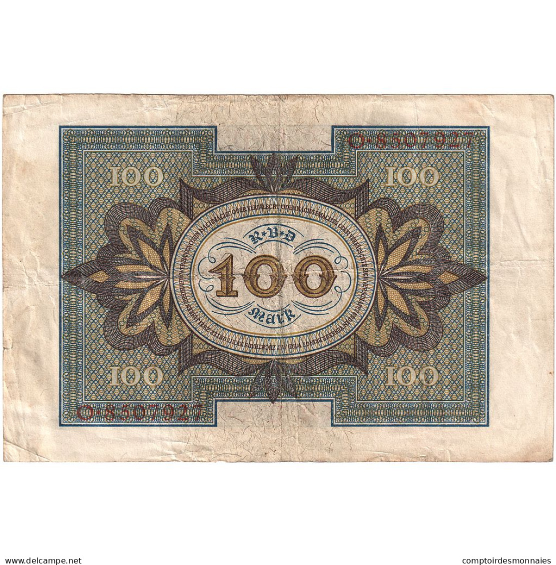 Allemagne, 100 Mark, 1920, 1920-11-01, KM:69a, TTB - 100 Mark