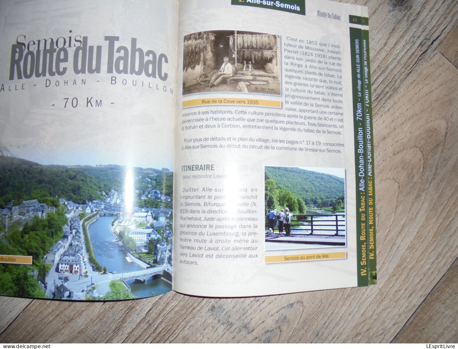 SEMOIS Route du Tabac Circuits Régionalisme Ardenne Bohan Bouillon Poupehan Alle Mouzaive Frahan Membre Vresse Corbiion