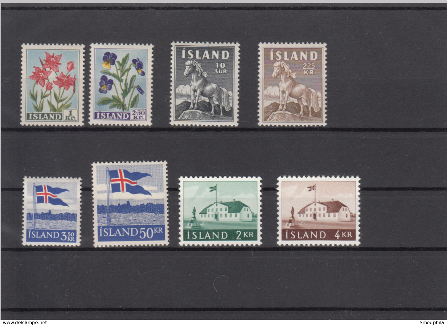 Iceland 1958 - Full Year MNH ** - Volledig Jaar