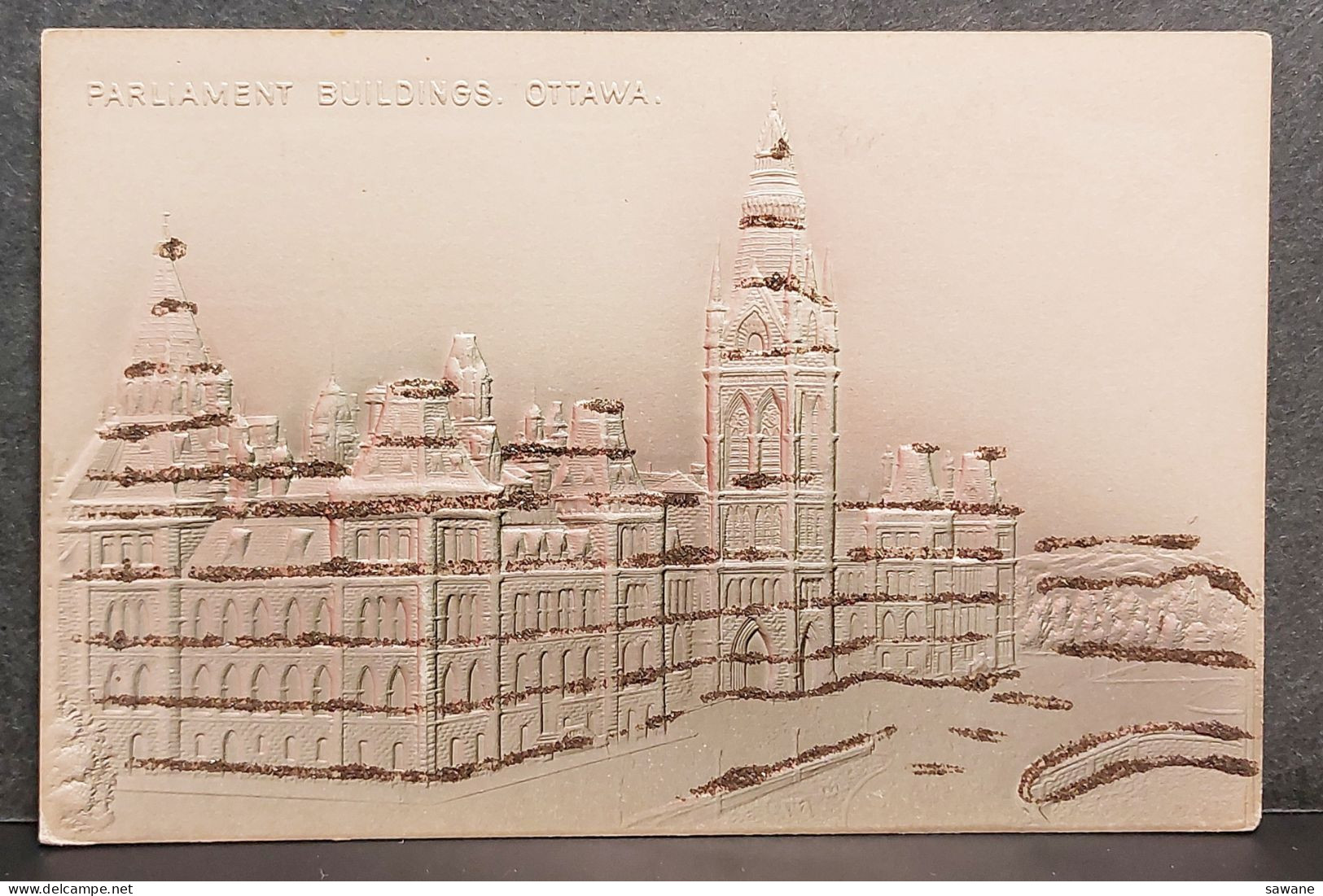 OTTAWA , PARLIAMENT BUILDINGS , CARTE EN RELIEF ,  LOT 430 - Ottawa