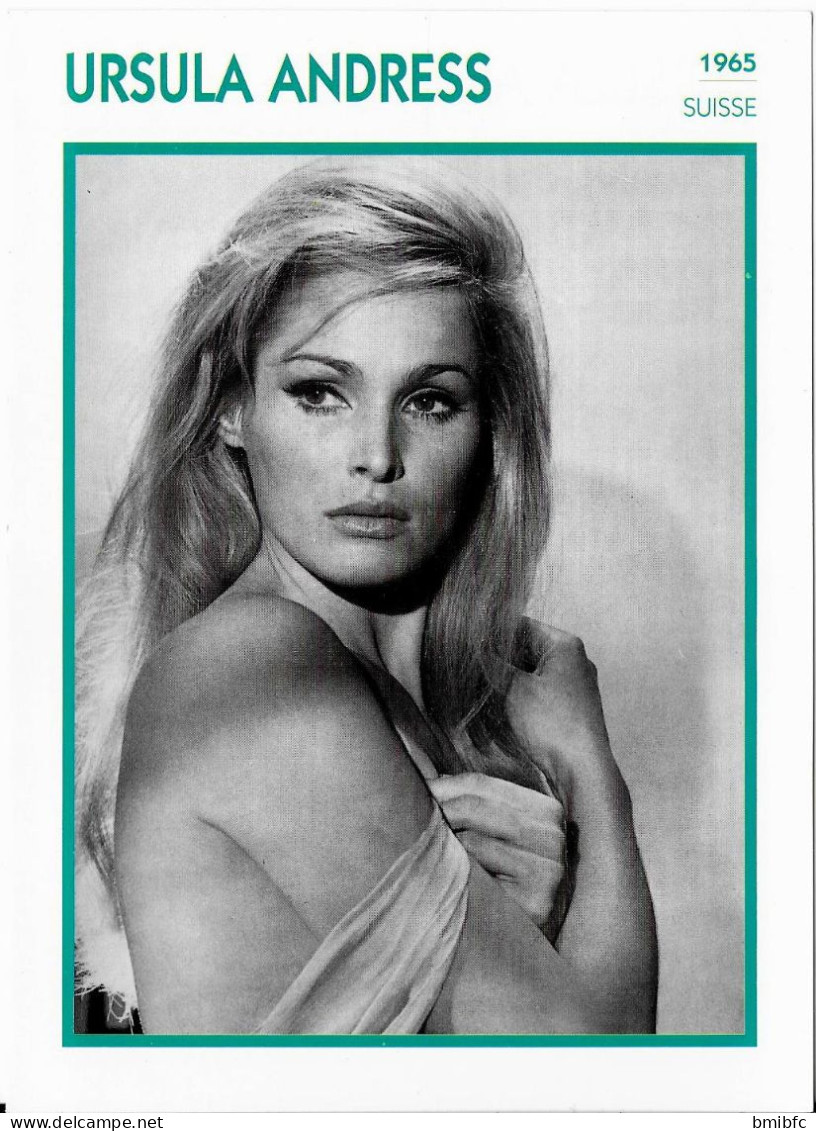 Thème Cinéma  (acteur-actrice)  - URSULA  ANDRESS - Autres & Non Classés