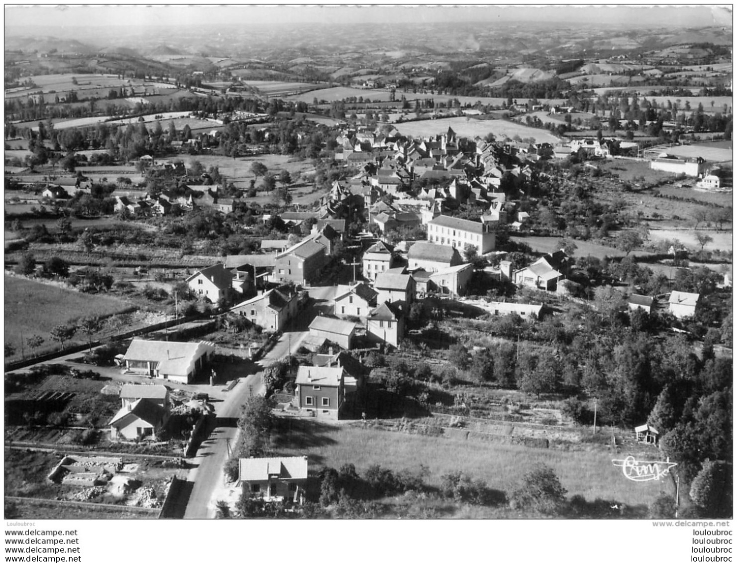 MONTBAZENS VUE AERIENNE DU PLAGNOLS AU 1ER PLAN - Montbazens