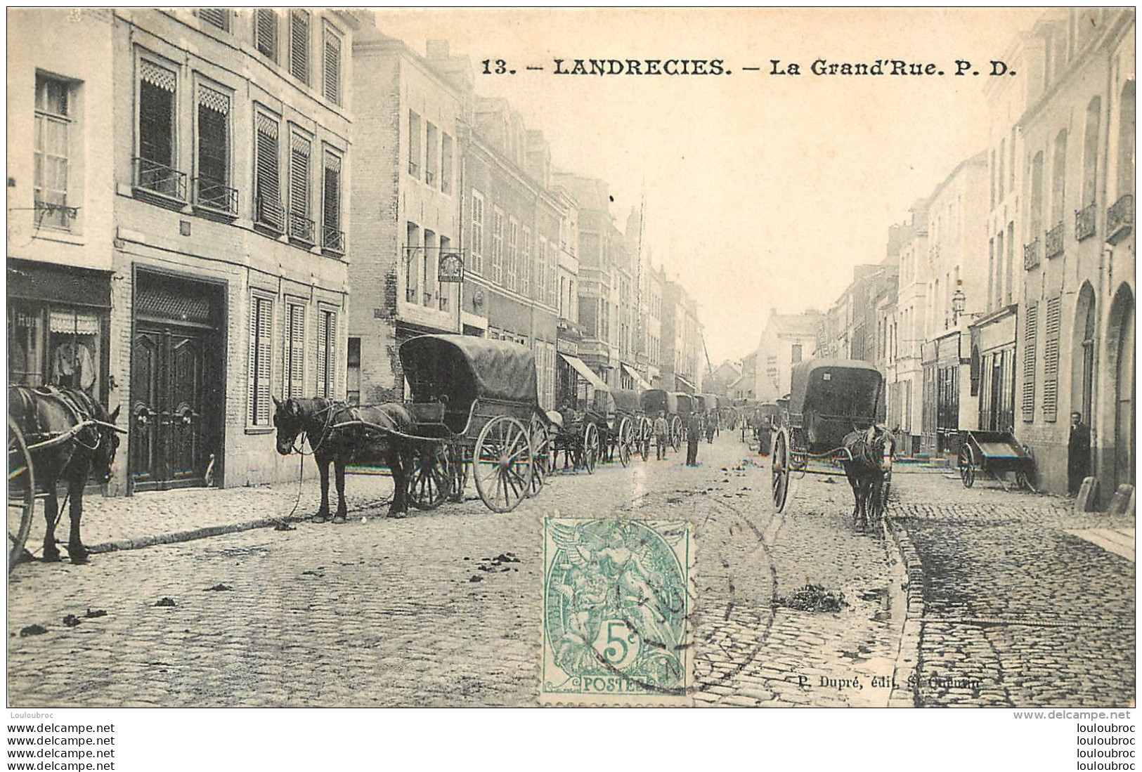 LANDRECIES LA GRAND RUE - Landrecies