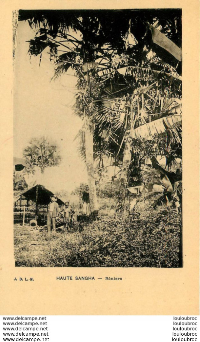 HAUTE SANGHA RONIERS EDITION  J.D.L.N. JOSEPH DUHAUT - Congo Français