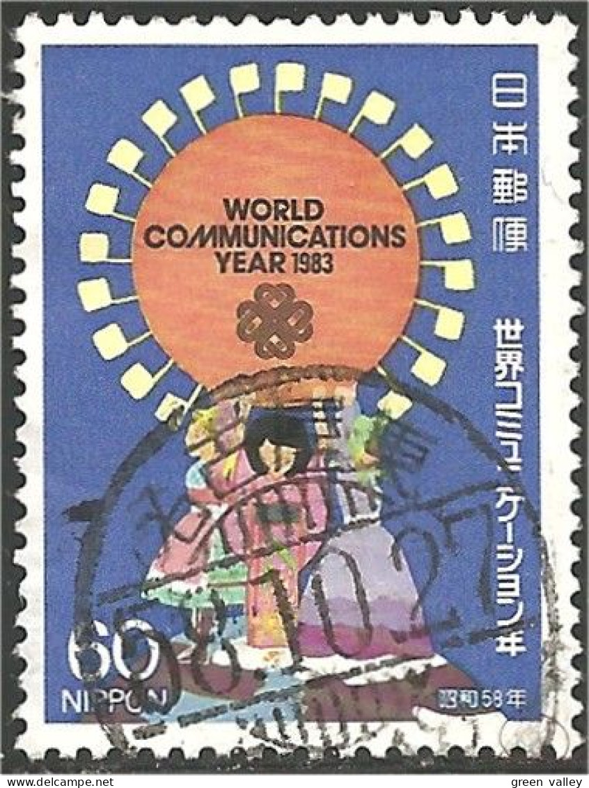 JAP-044 Japon World Année Communications Year - Telecom
