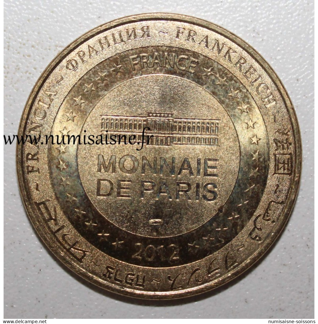 54 - LUNÉVILLE - CHÂTEAU DES LUMIÈRES - Monnaie De Paris - 2012 - 2012