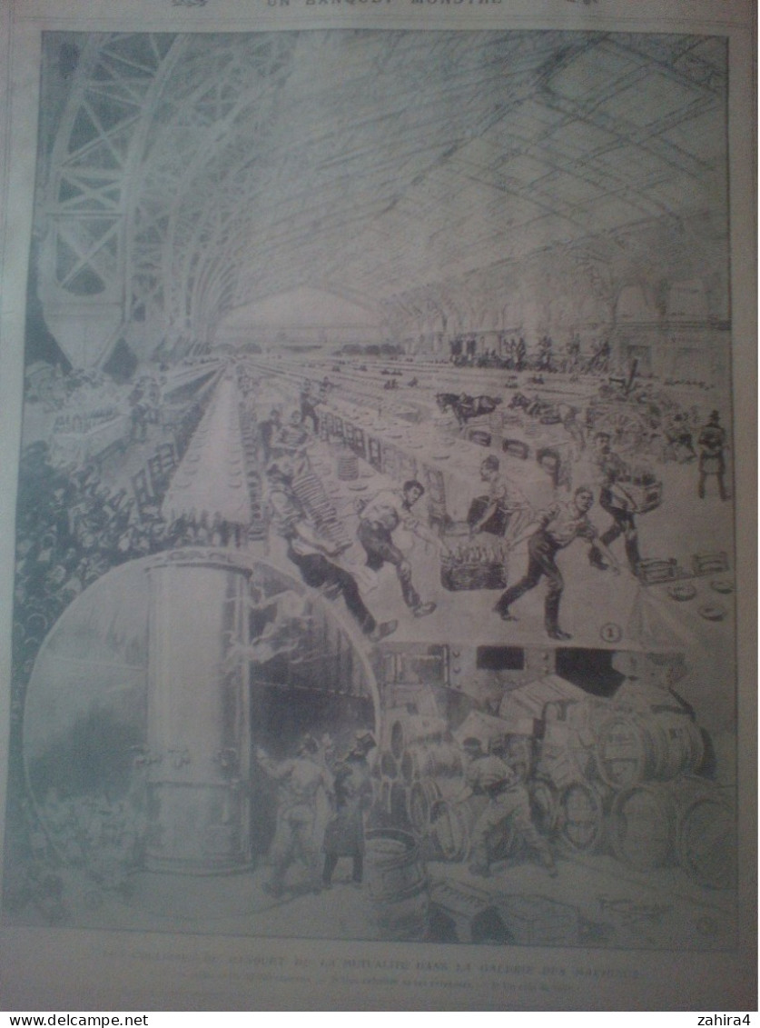 Grand Illustré Dépèche Espace Ballon Japon Procès Dautriche Petit Métier Chiffonnier Paris Escadre Russe Askold Sanghaï - 1900 - 1949