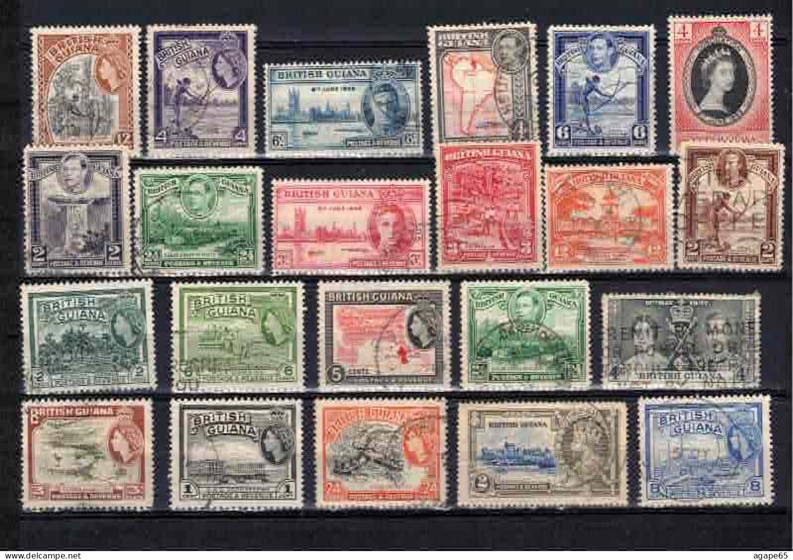 British Guiana Lot - Brits-Guiana (...-1966)