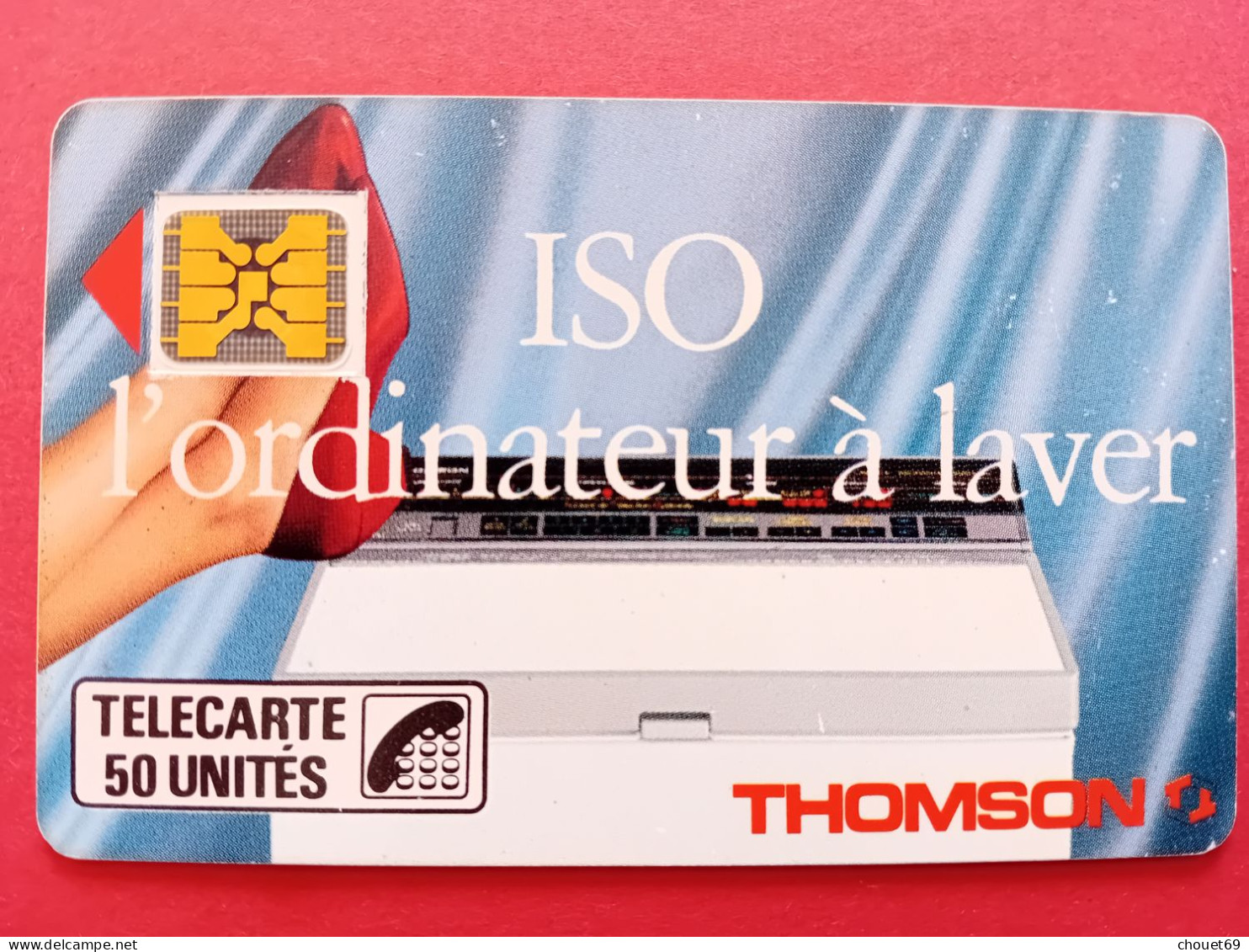 ISO THOMSON Décalage Verso Vers Le Haut Et N° De Lot Décalé à Droite Impact 103915 Variété (A90623 - 1989