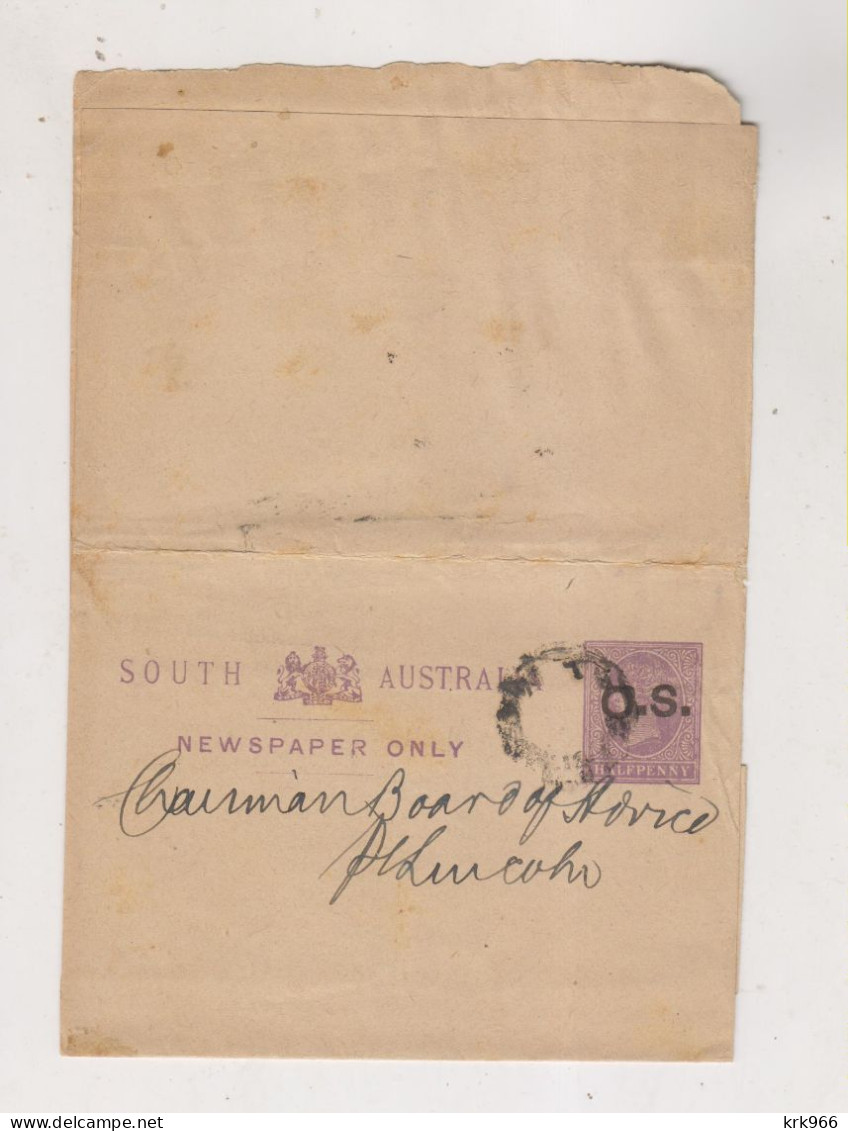 SOUtTH AUSTRALIA ,postal Stationery Newspaper Wrapper - Covers & Documents