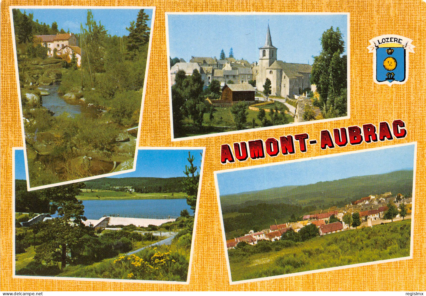 48-AUMONT AUBRAC-N°T207-A/0301 - Aumont Aubrac
