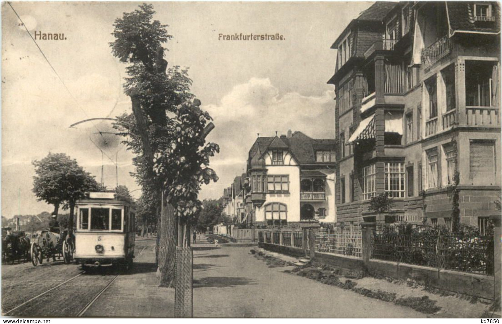 Hanau - Frankfurterstrasse - Strassenbahn - Hanau