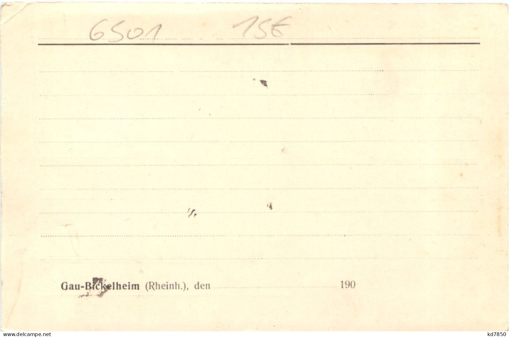 Gau-Bickelheim - Turnverein Concordia - Alzey