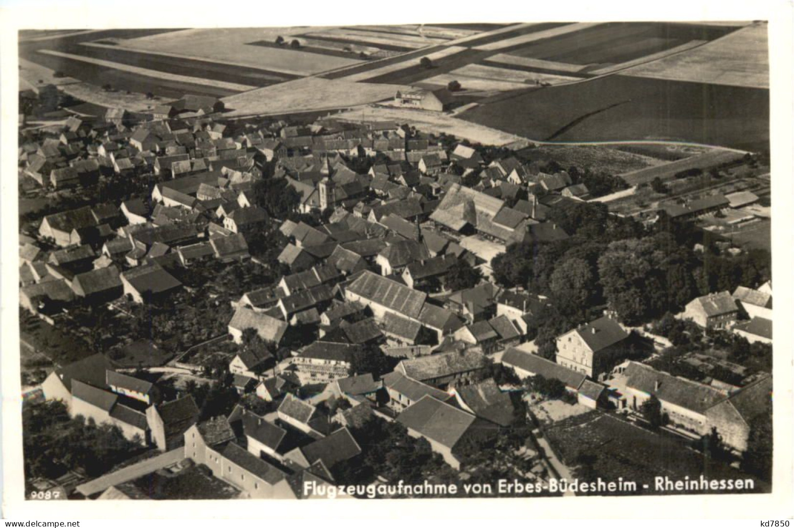 Flieger-Aufnahme Von Erbes-Büdesheim - Alzey