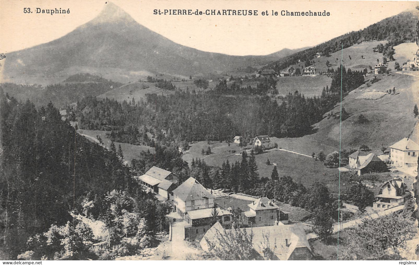 38-SAINT PIERRE DE CHARTREUSE-N°T212-F/0009 - Saint-Pierre-d'Entremont